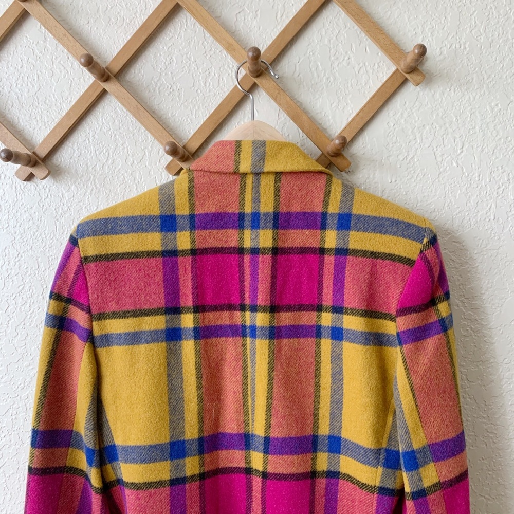 Harris/Wallace Vintage Plaid Jacket - Picture 9 of 13